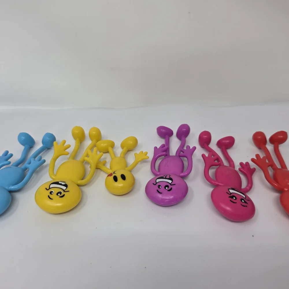 Bendable Men Various Colors Toy Lot